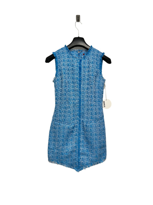 STAUD distressed sleeveless mini Dress (S)