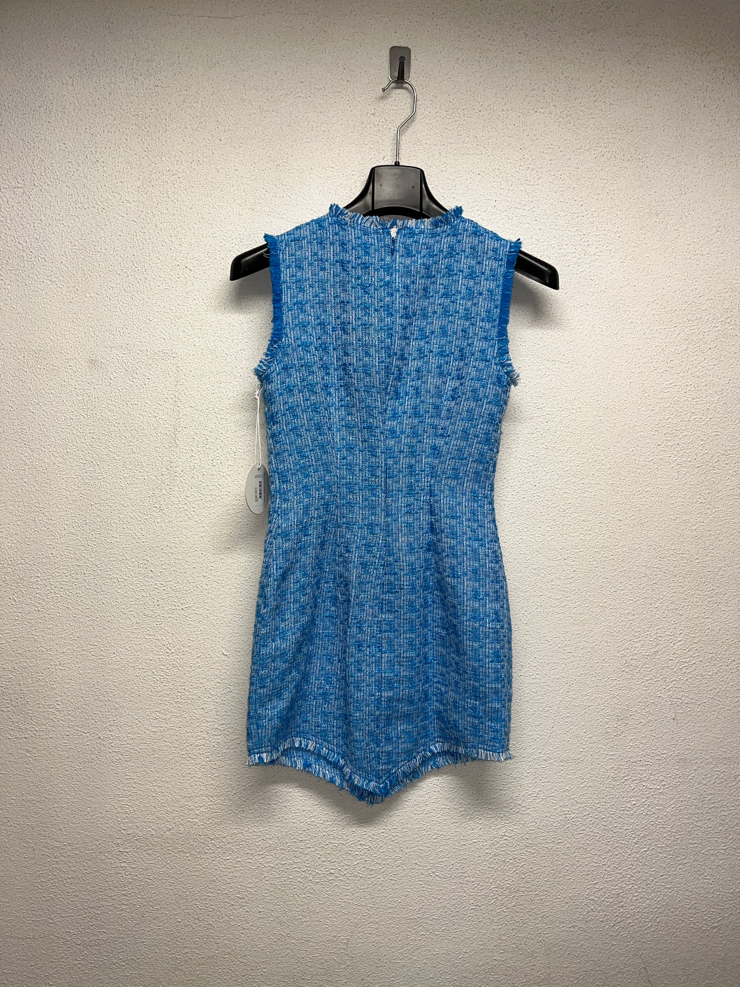 STAUD distressed sleeveless mini Dress (S)