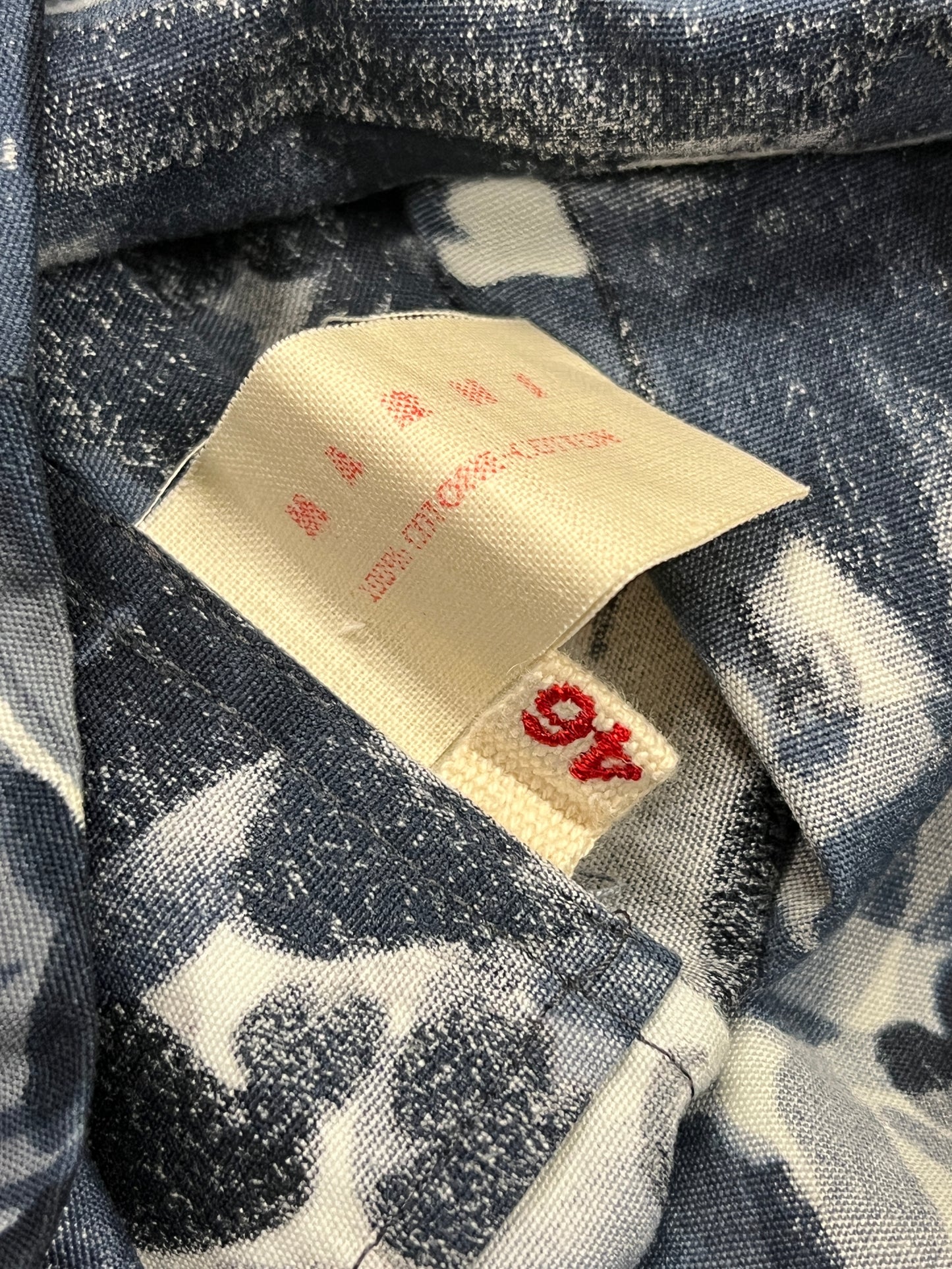 MARNI pleated Skirt with abstract pattern (XL)