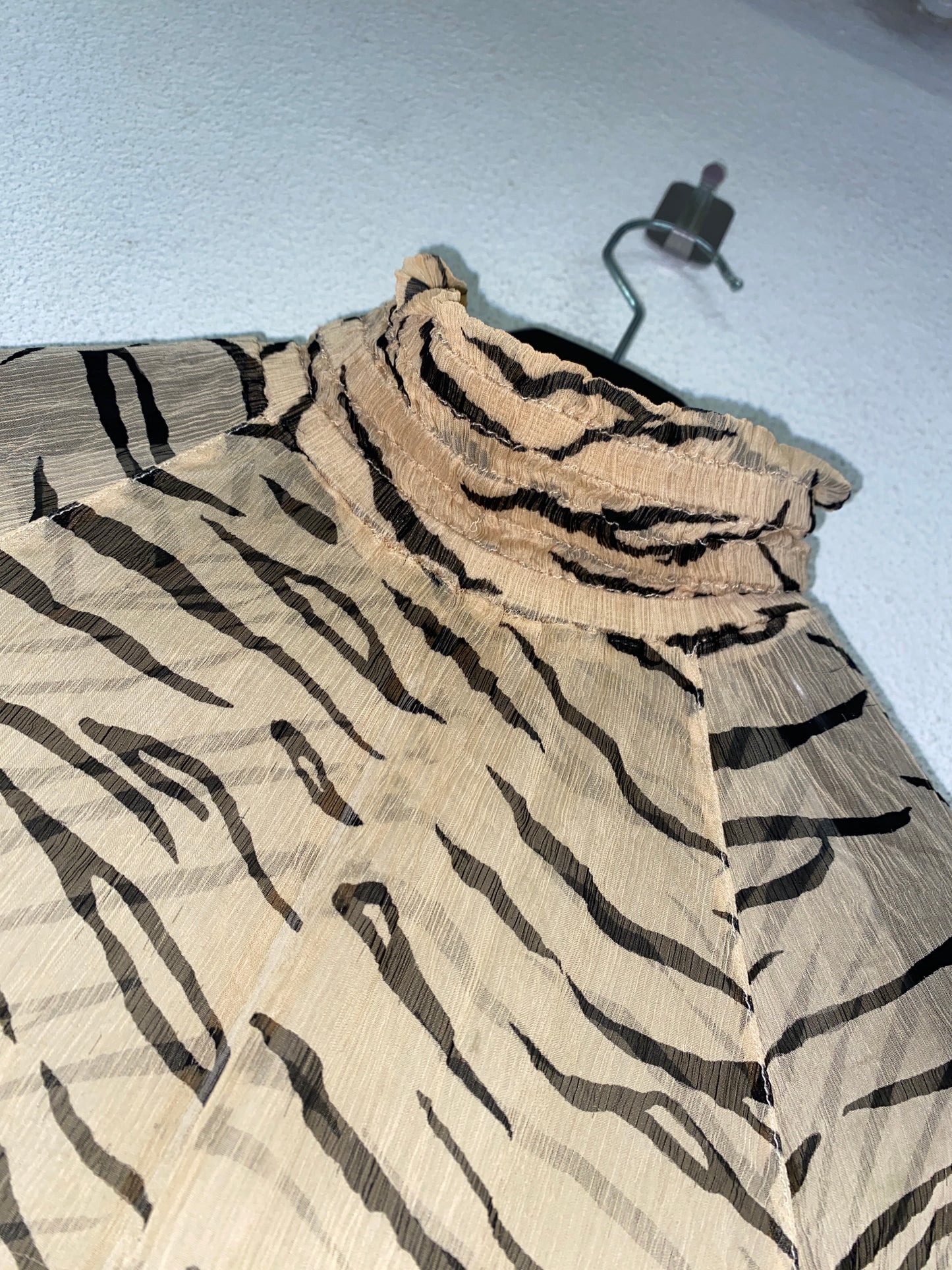 GANNI leopard print dress (XS)
