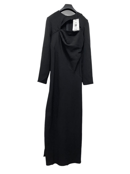 BA&SH black maxi longsleeve dress (S)