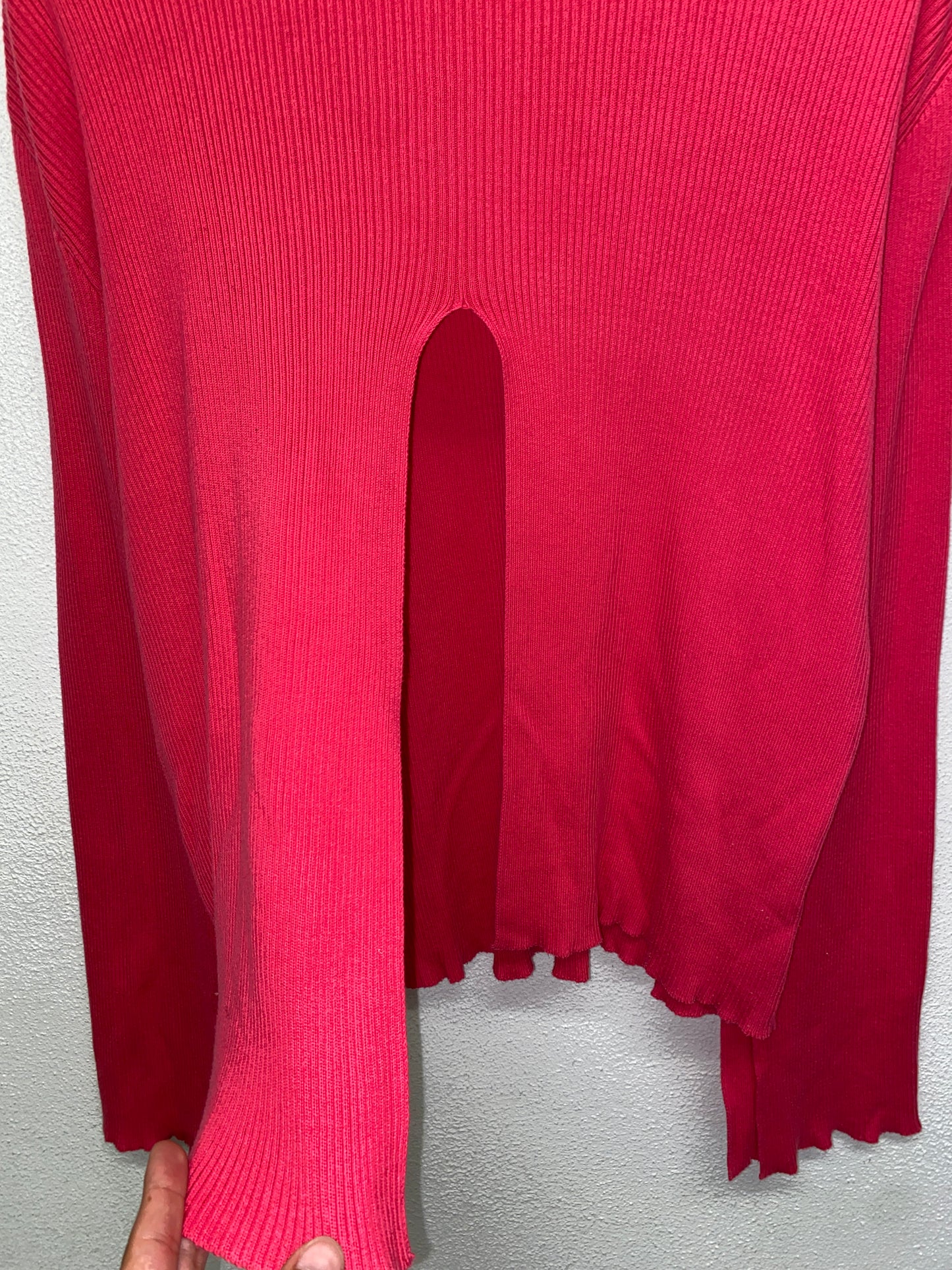 MARQUES/ALMEIDA turtleneck opened top (XS)