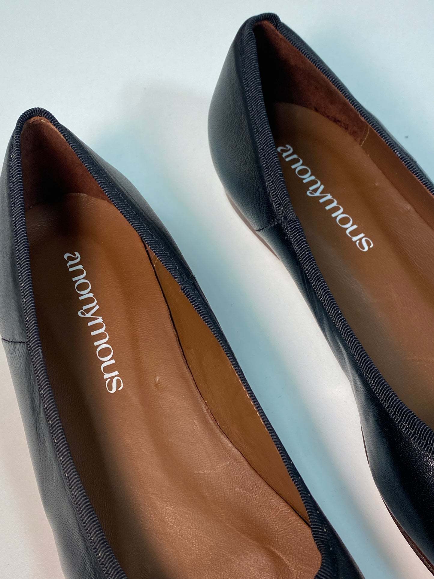 ANONYMOUS COPENHAGEN leather flats (38.5)