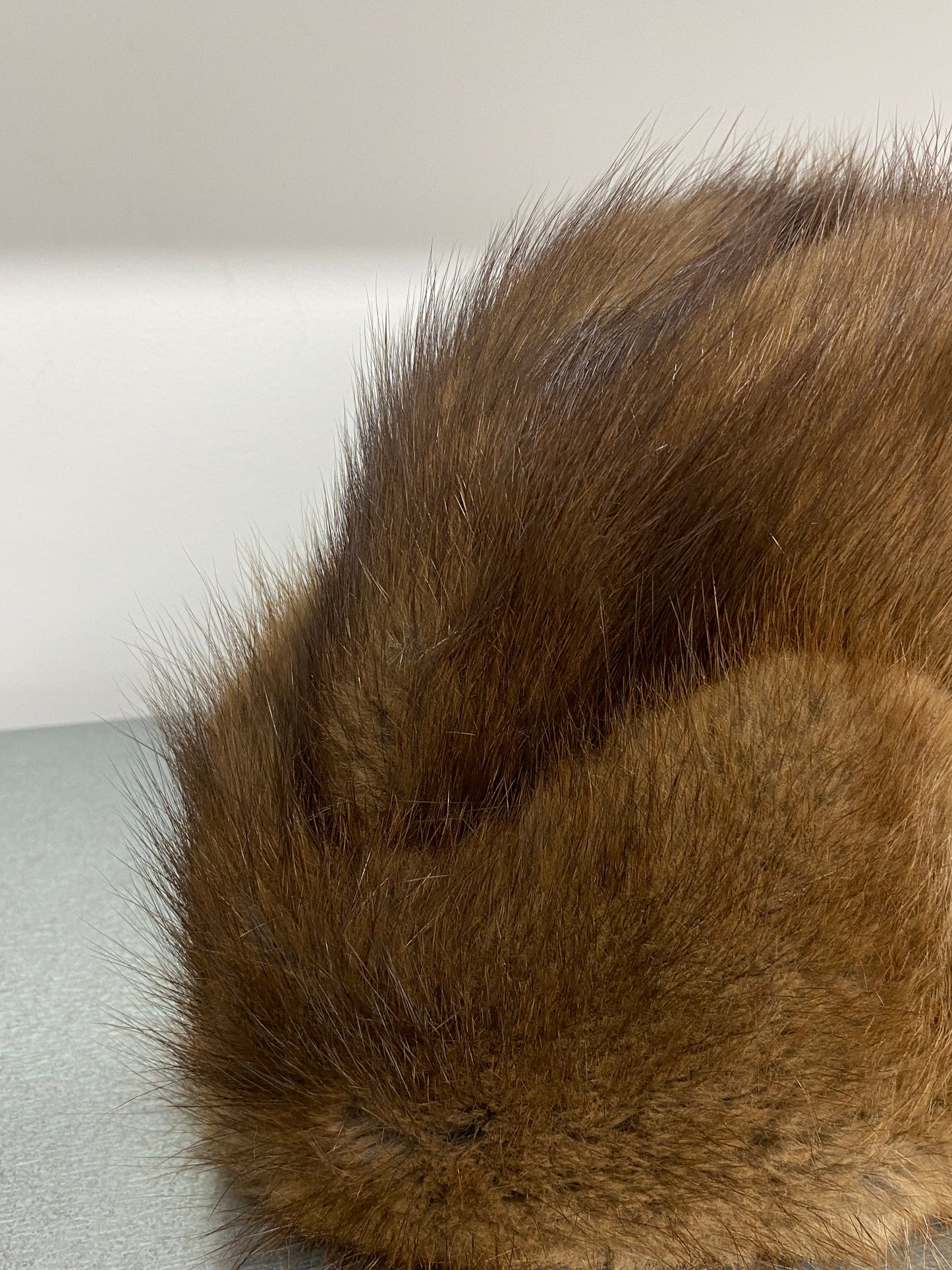 VINTAGE real fur hat