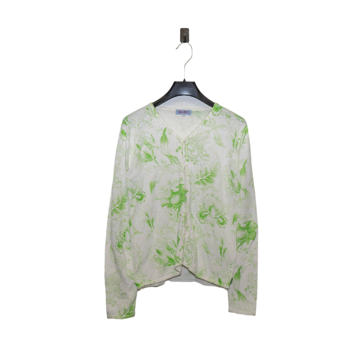 KENZO cotton white Cardigan (XS)