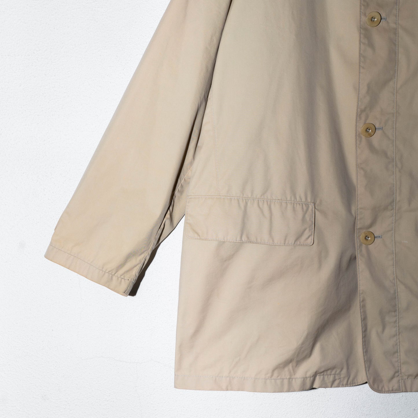 LANVIN beige trench coat (L)