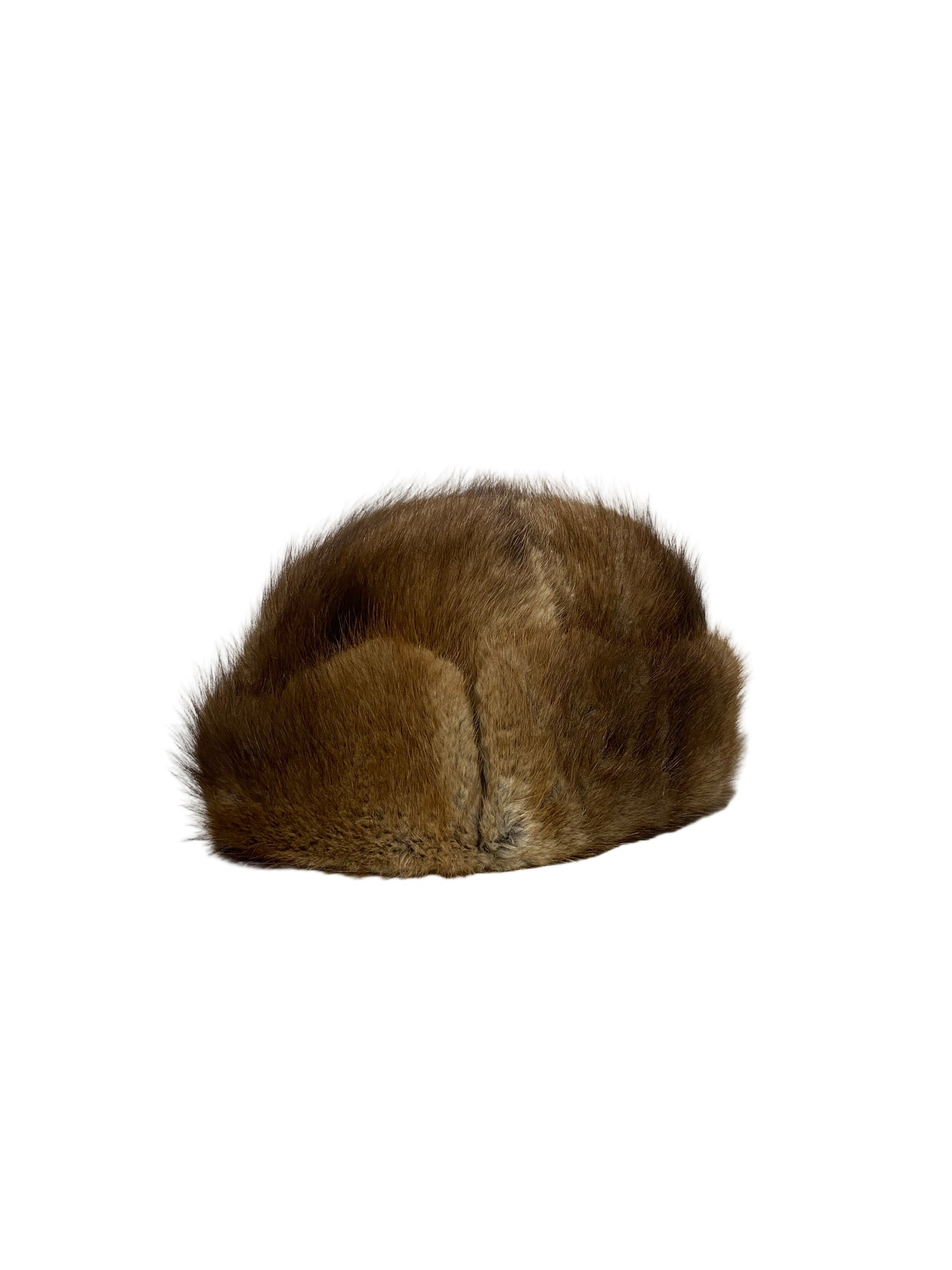 VINTAGE real fur hat