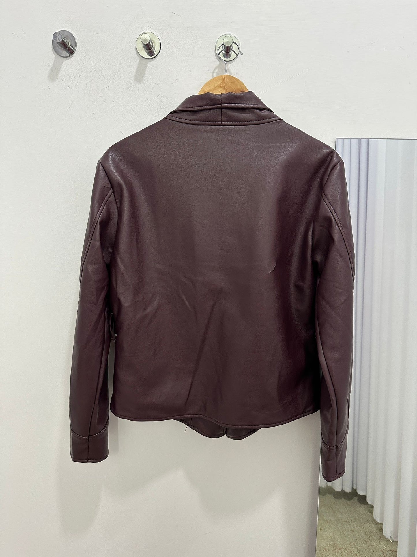 VINTAGE leather jacket (M)