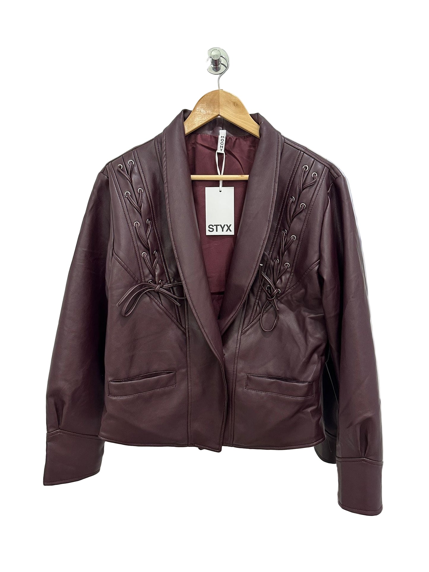 VINTAGE leather jacket (M)