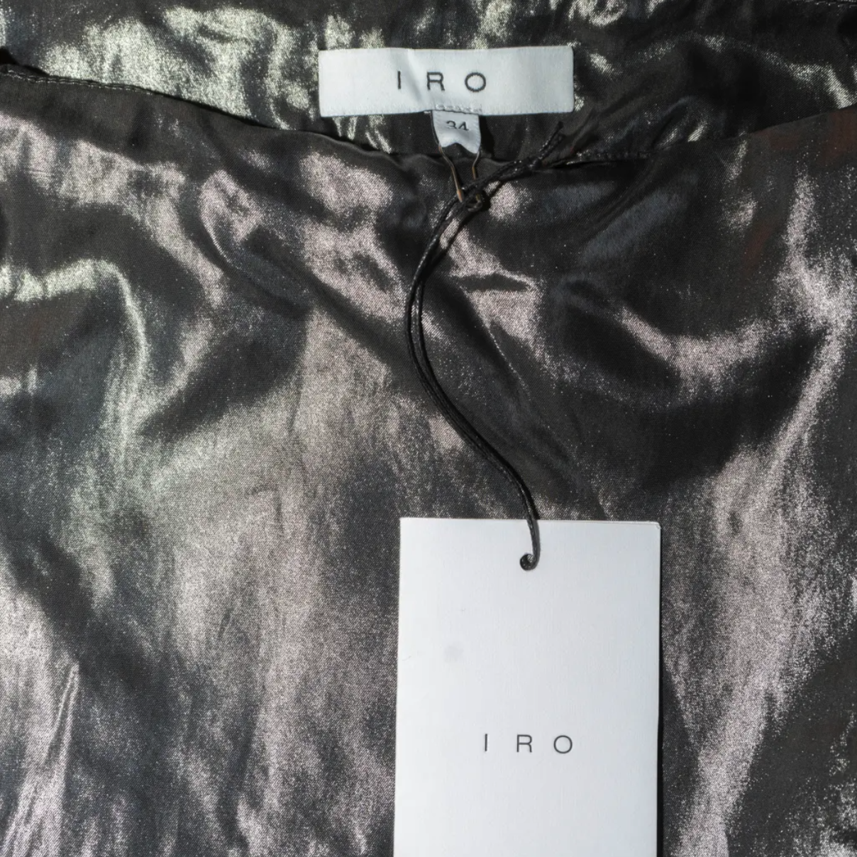 IRO silver skirt (XS)
