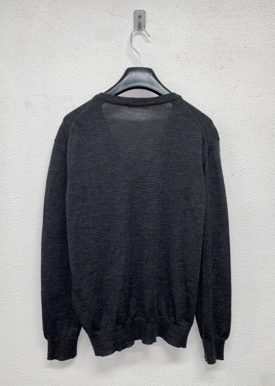 LOEWE silk and wool grey cardigan (M/L)