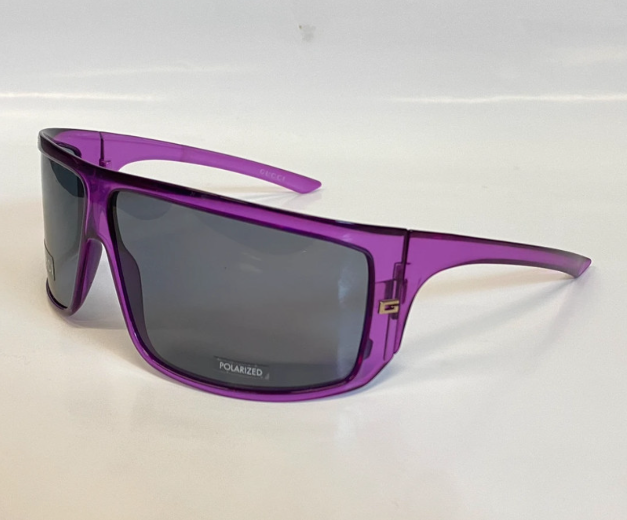 GUCCI purple sunglasses