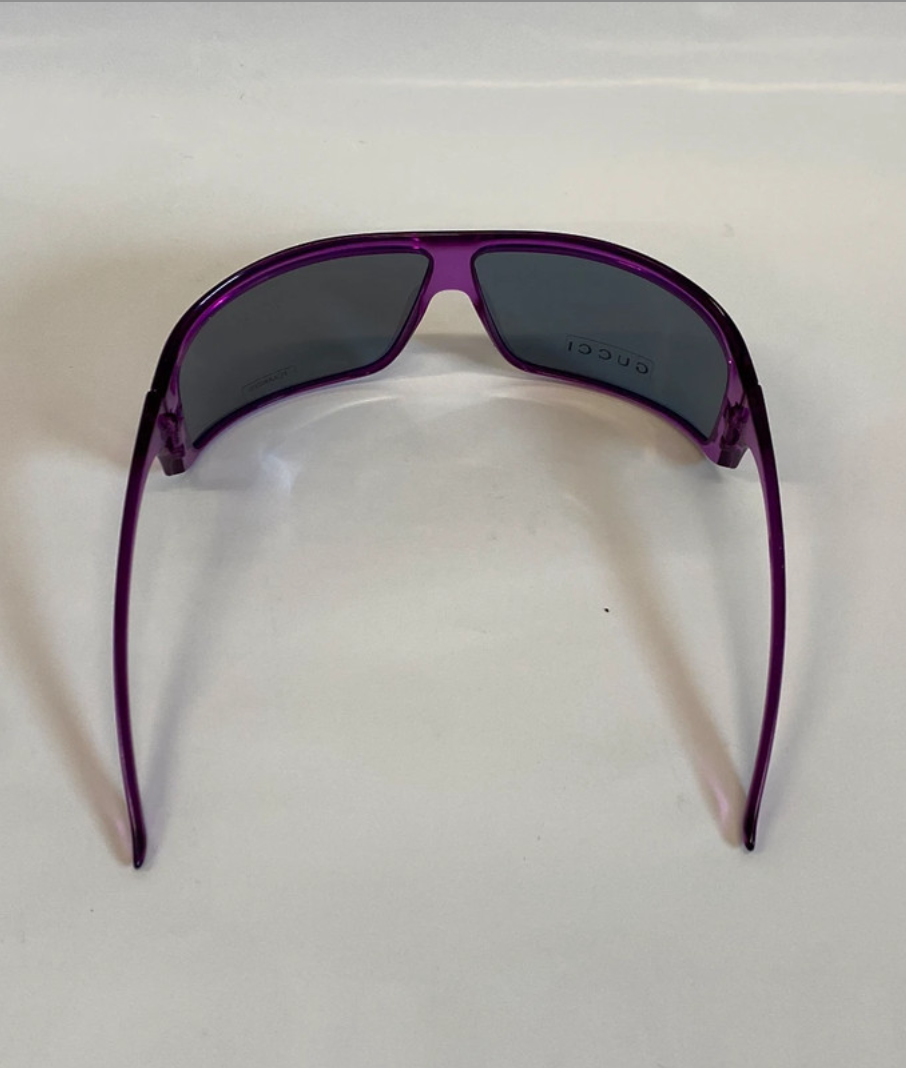 GUCCI purple sunglasses