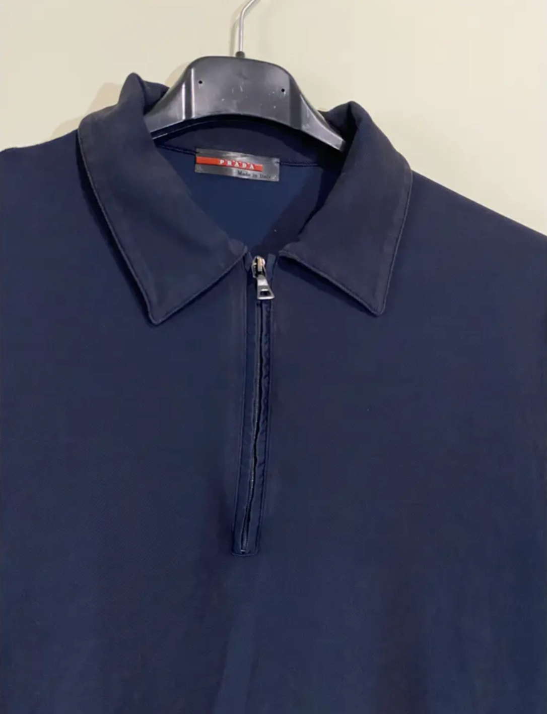 PRADA navy polo (S)