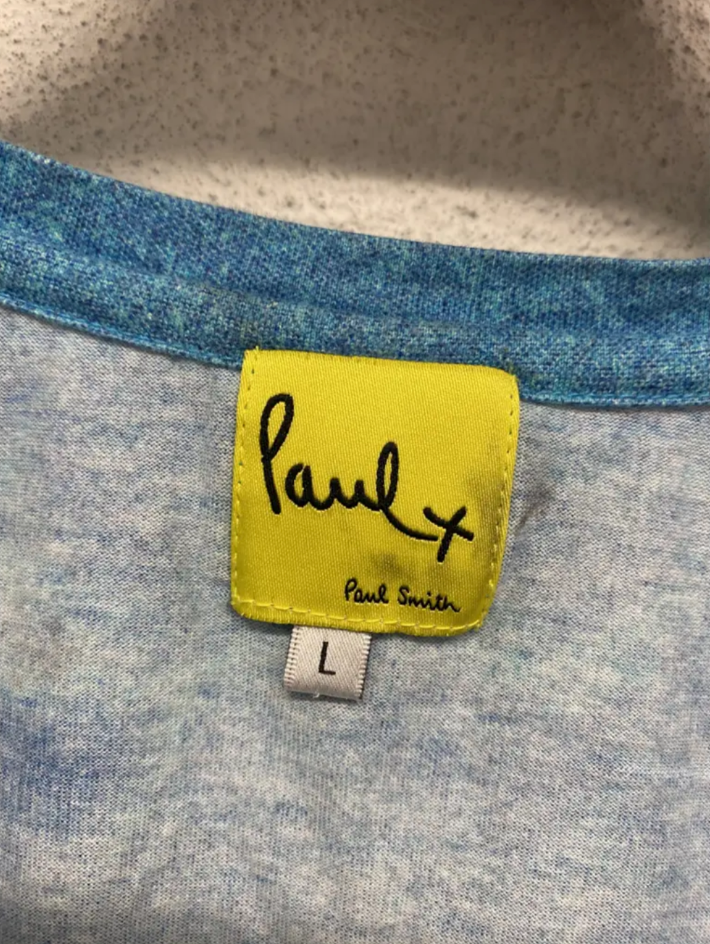 PAUL SMITH tromp l’oeil print jumper (L)