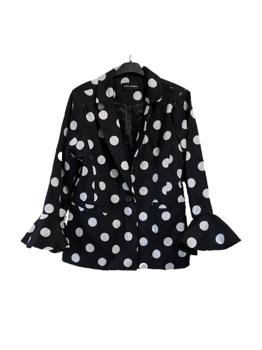 DOLCE & GABBANA polka-dot blazer (L)