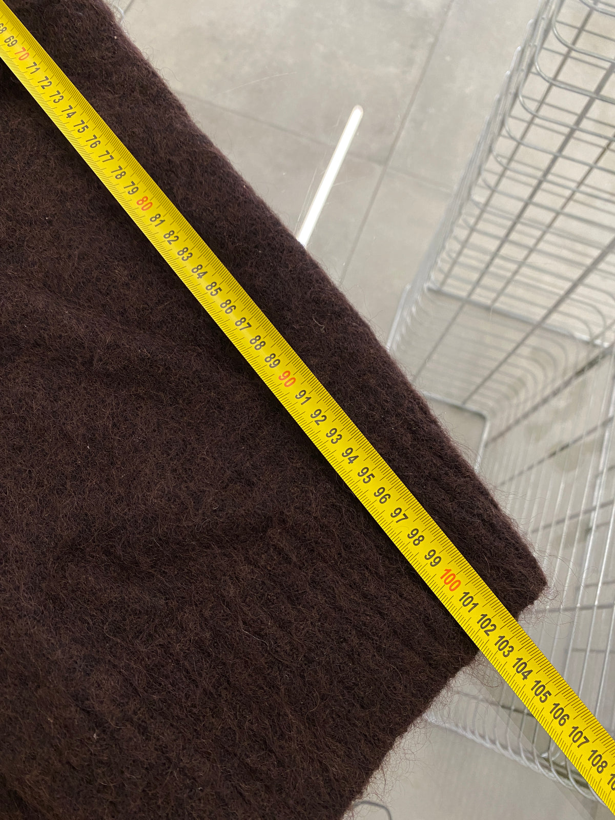 Acne Studios AW18 Raya Mohair brown wool cardigan (XS)