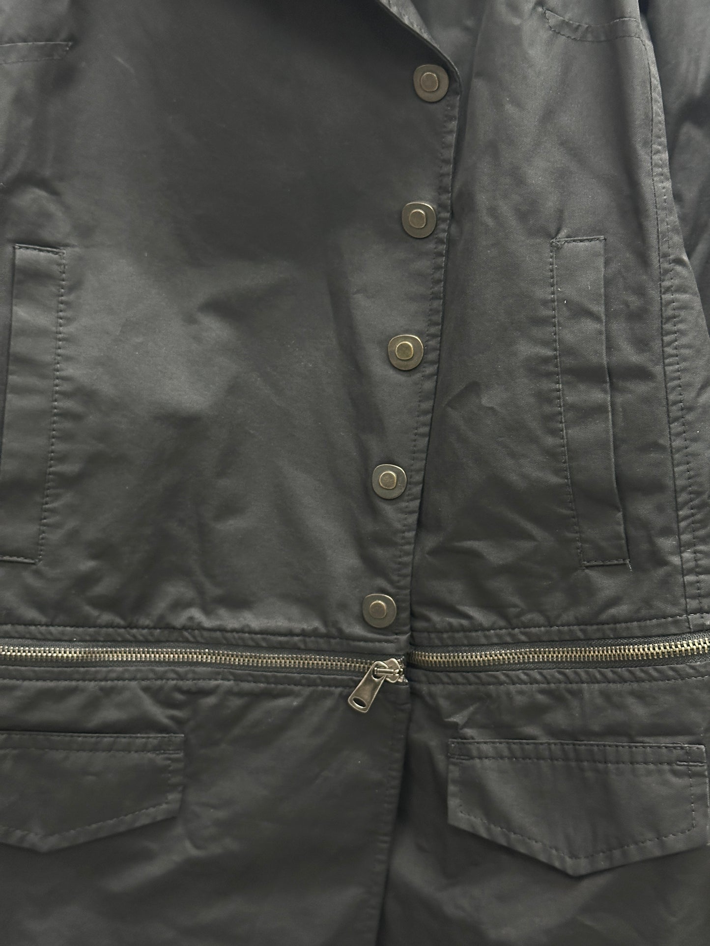 COP COPINE black zipper jacket (S)