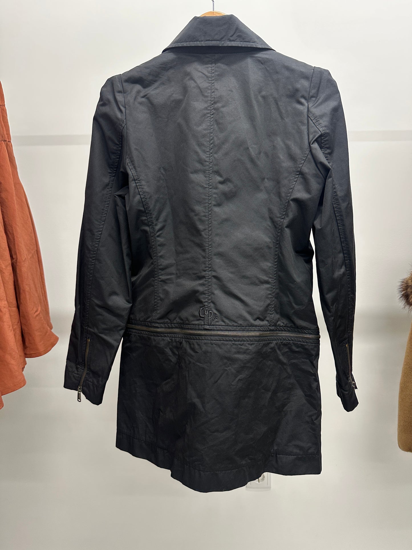 COP COPINE black zipper jacket (S)