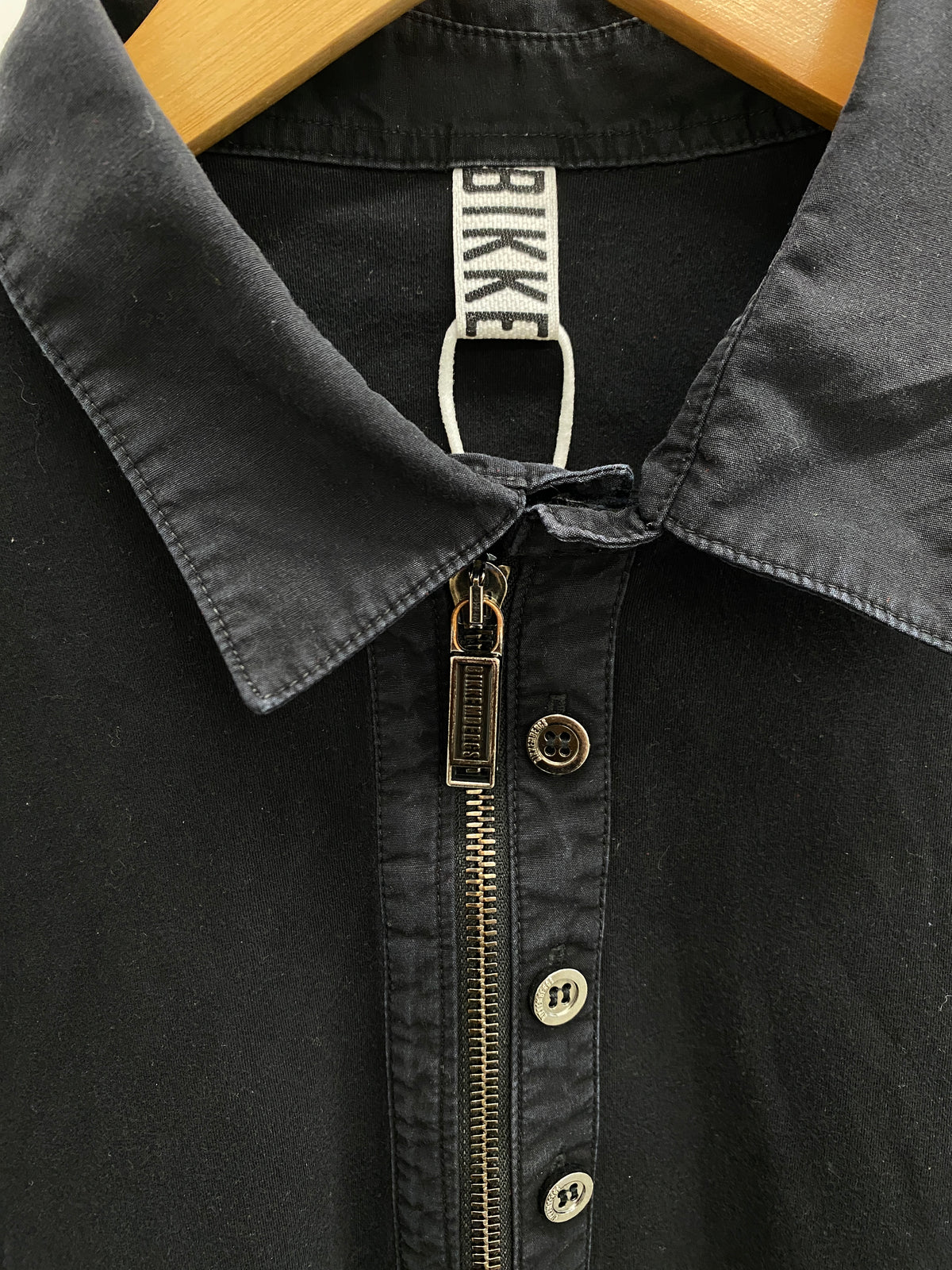 Bikkembergs black cotton shirt (L)