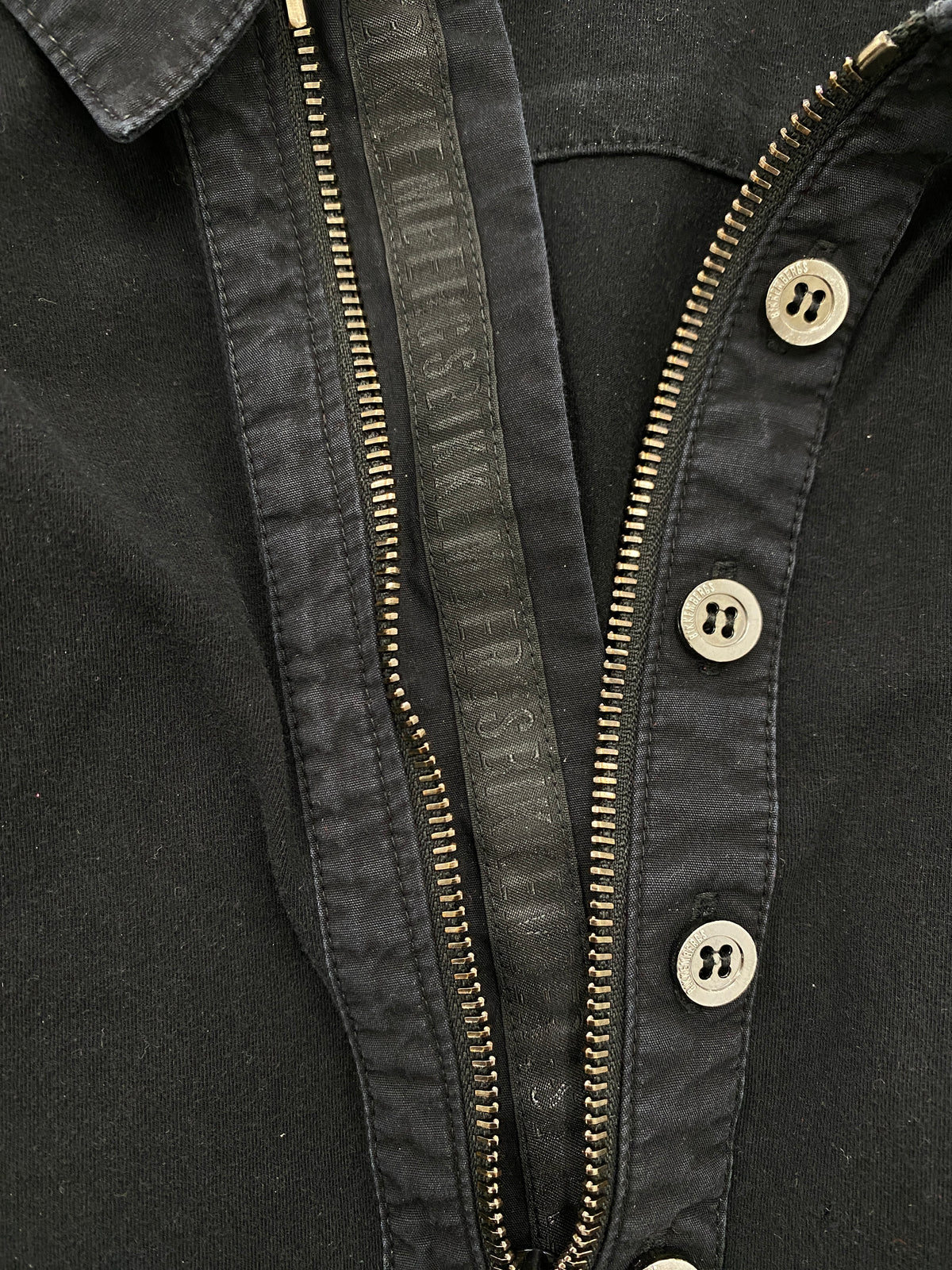 Bikkembergs black cotton shirt (L)