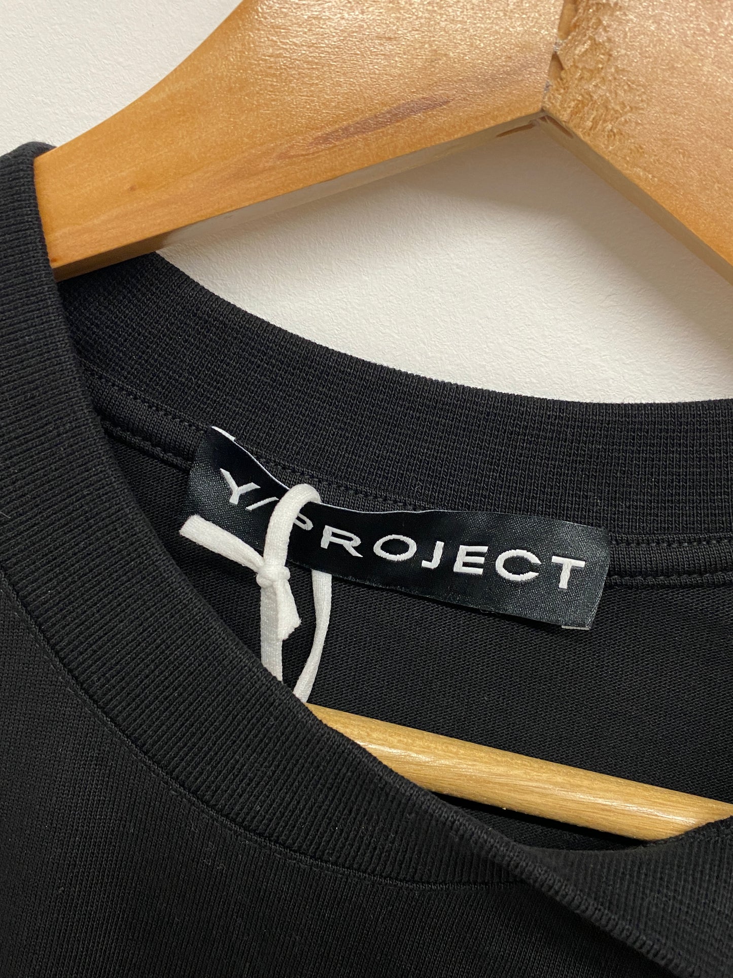 Y/PROJECT asymmetrical t-shirt (S)