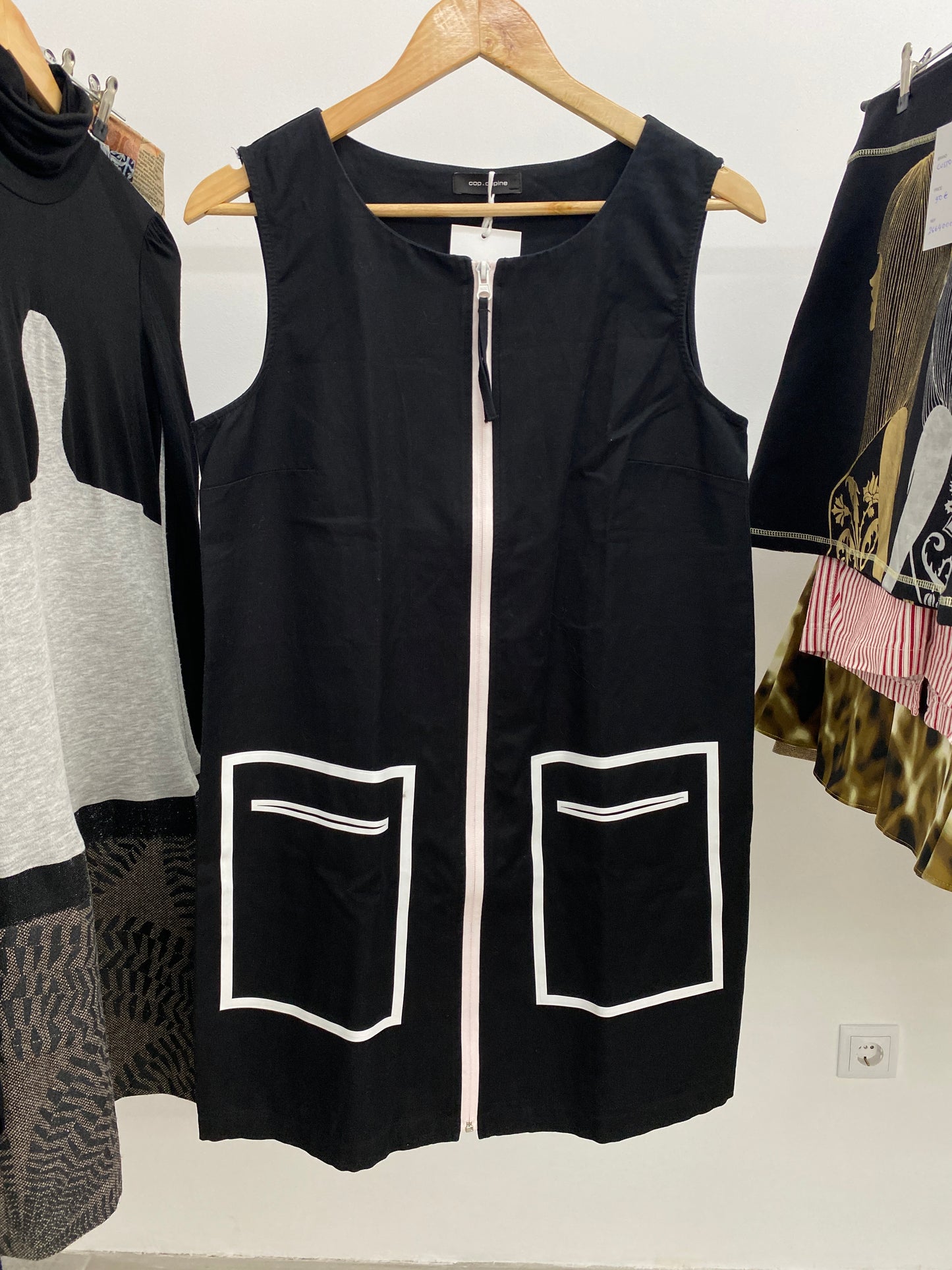 COP COPINE straight knee-length dress (XL)