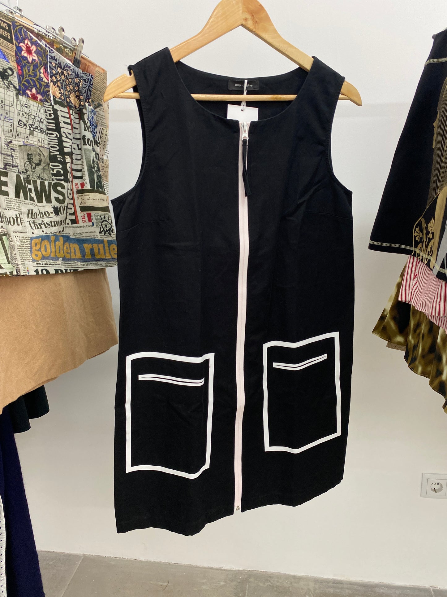 COP COPINE straight knee-length dress (XL)