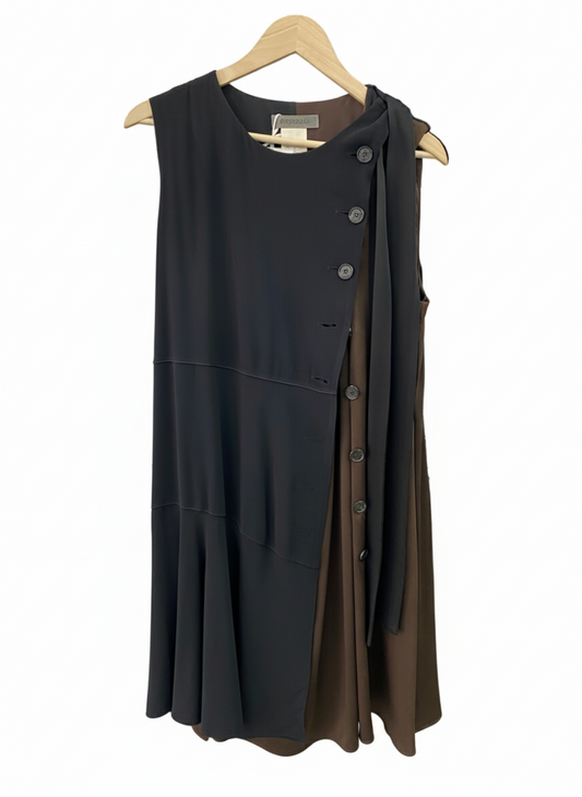 SPORTSMAX black and brown dress (L)