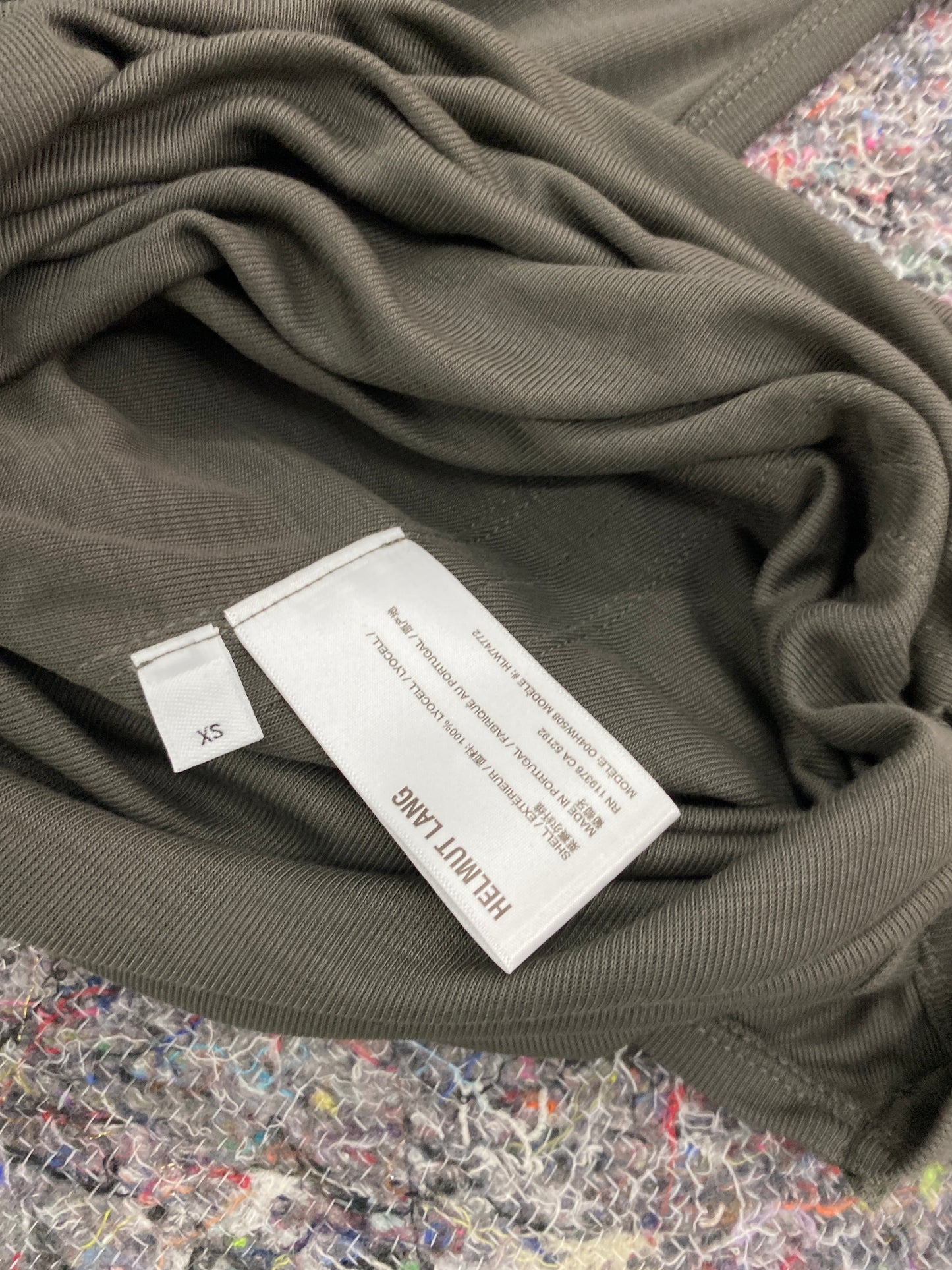 HELMUT LANG top/dress khaki (XS)