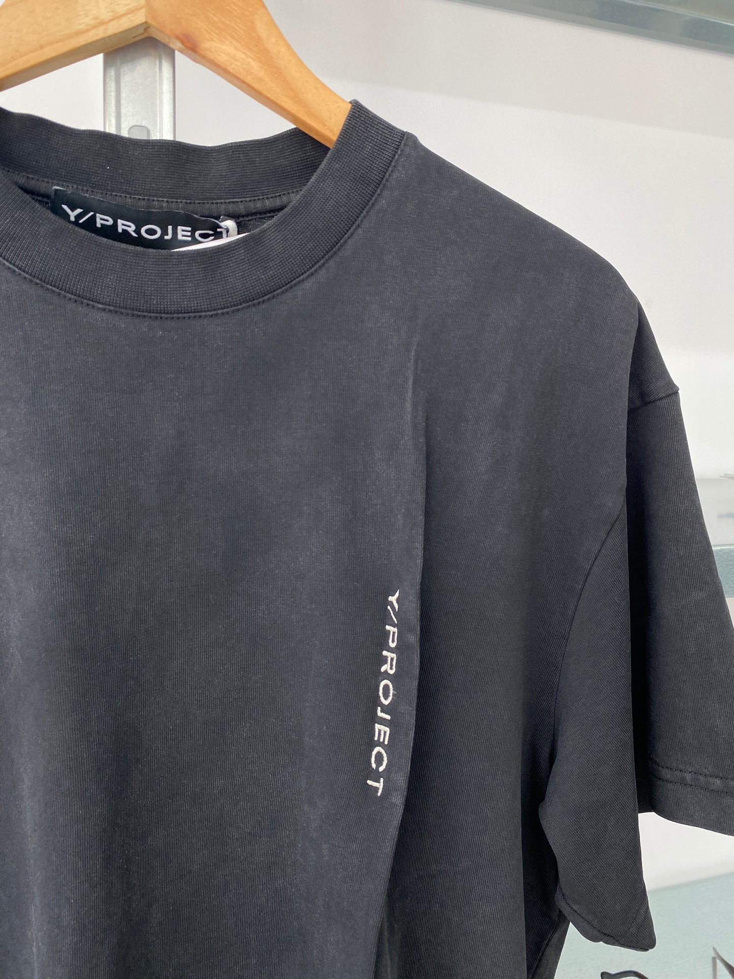 Y/PROJECT charcoal t-shirt (S)