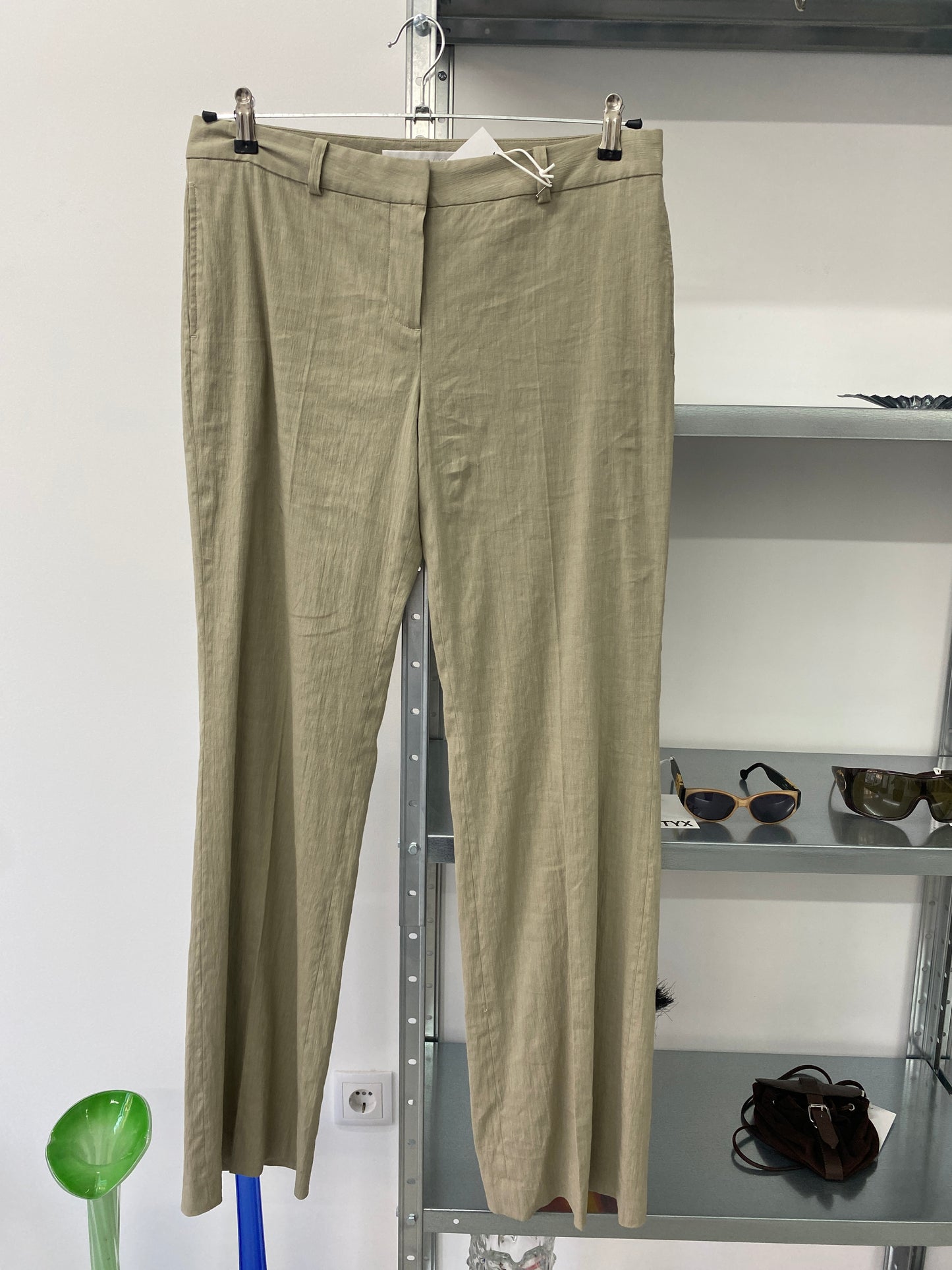 OUR LEGACY linen khaki trousers (S)