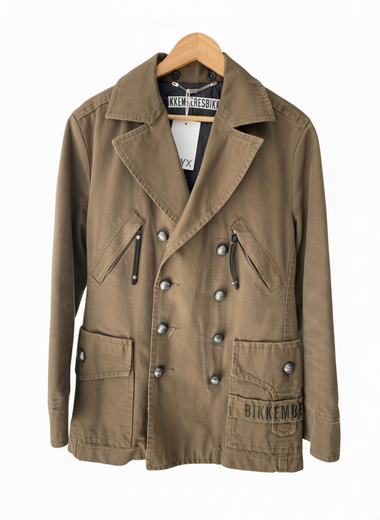 BIKKEMBERGS khaki blazer (S)