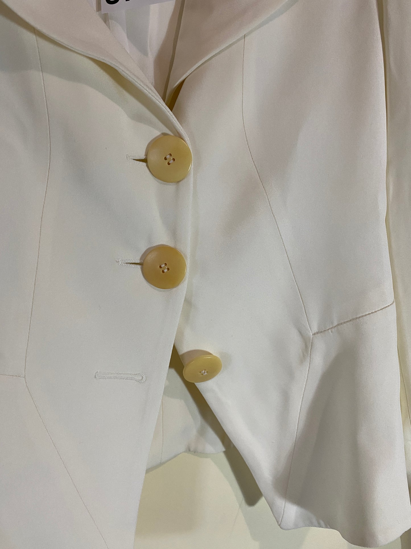 ARMANI ivory white blazer (S)
