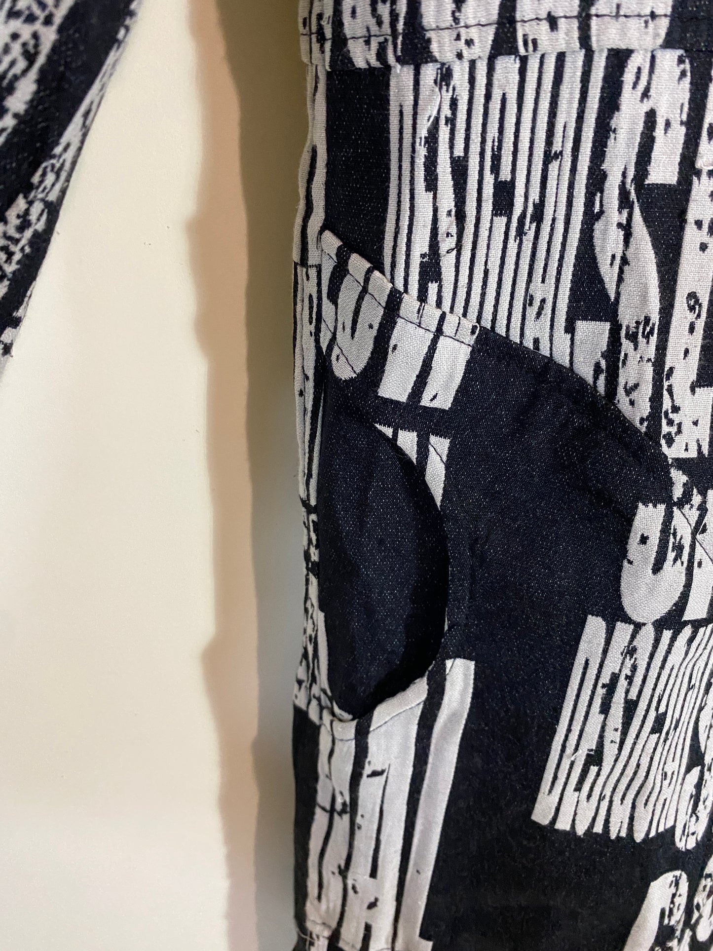 DESIGUAL logo long jacket (S)