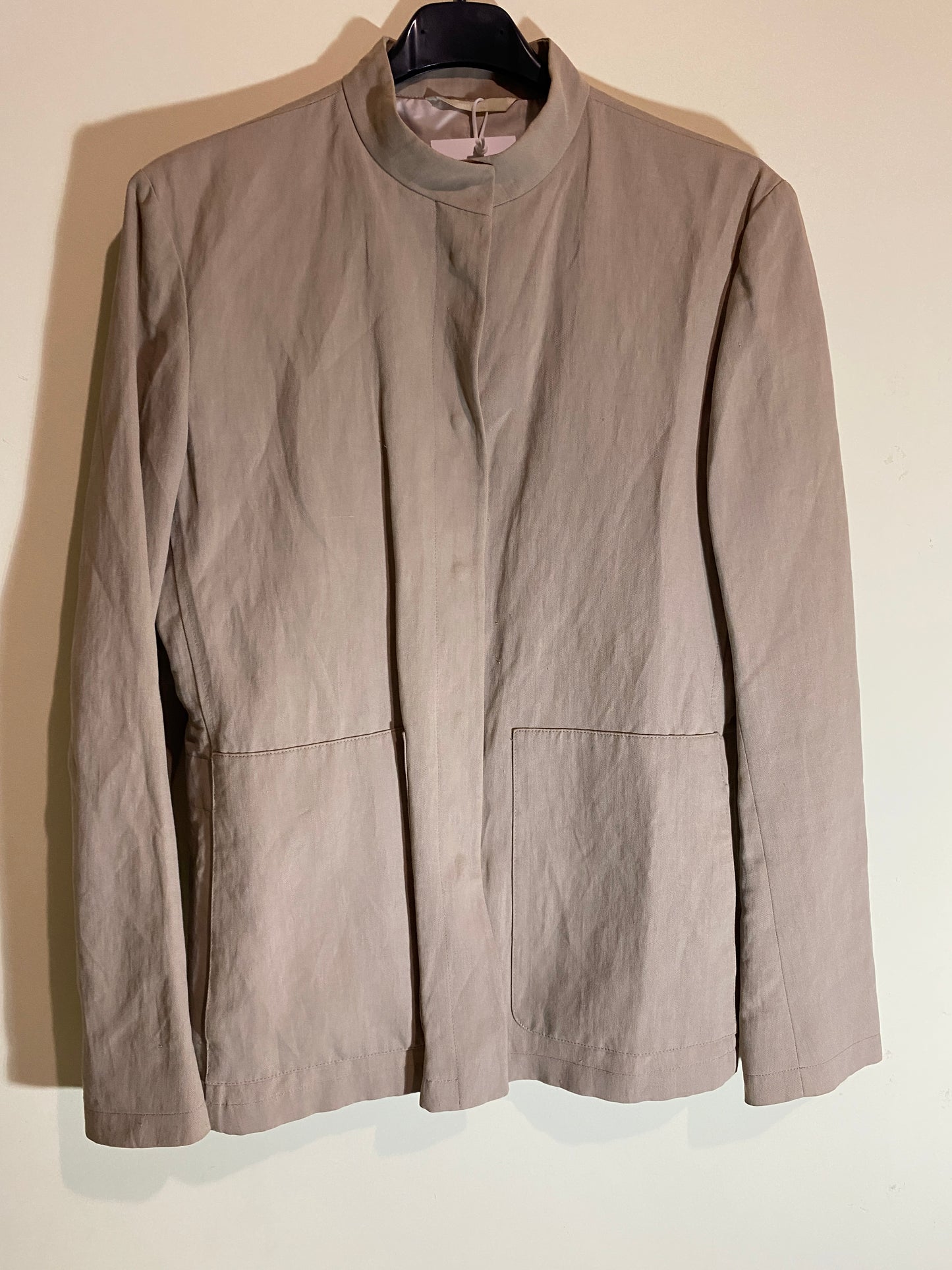 MAX MARA linen round collar jacket (S)