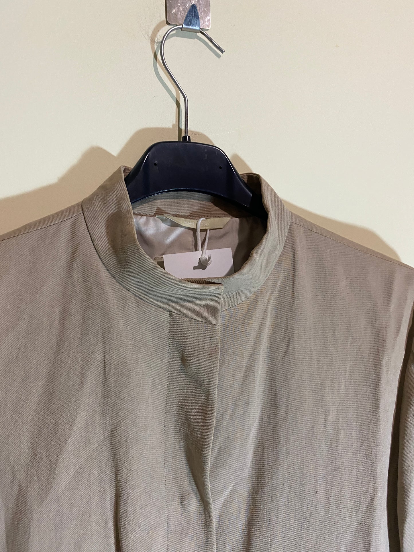 MAX MARA linen round collar jacket (S)