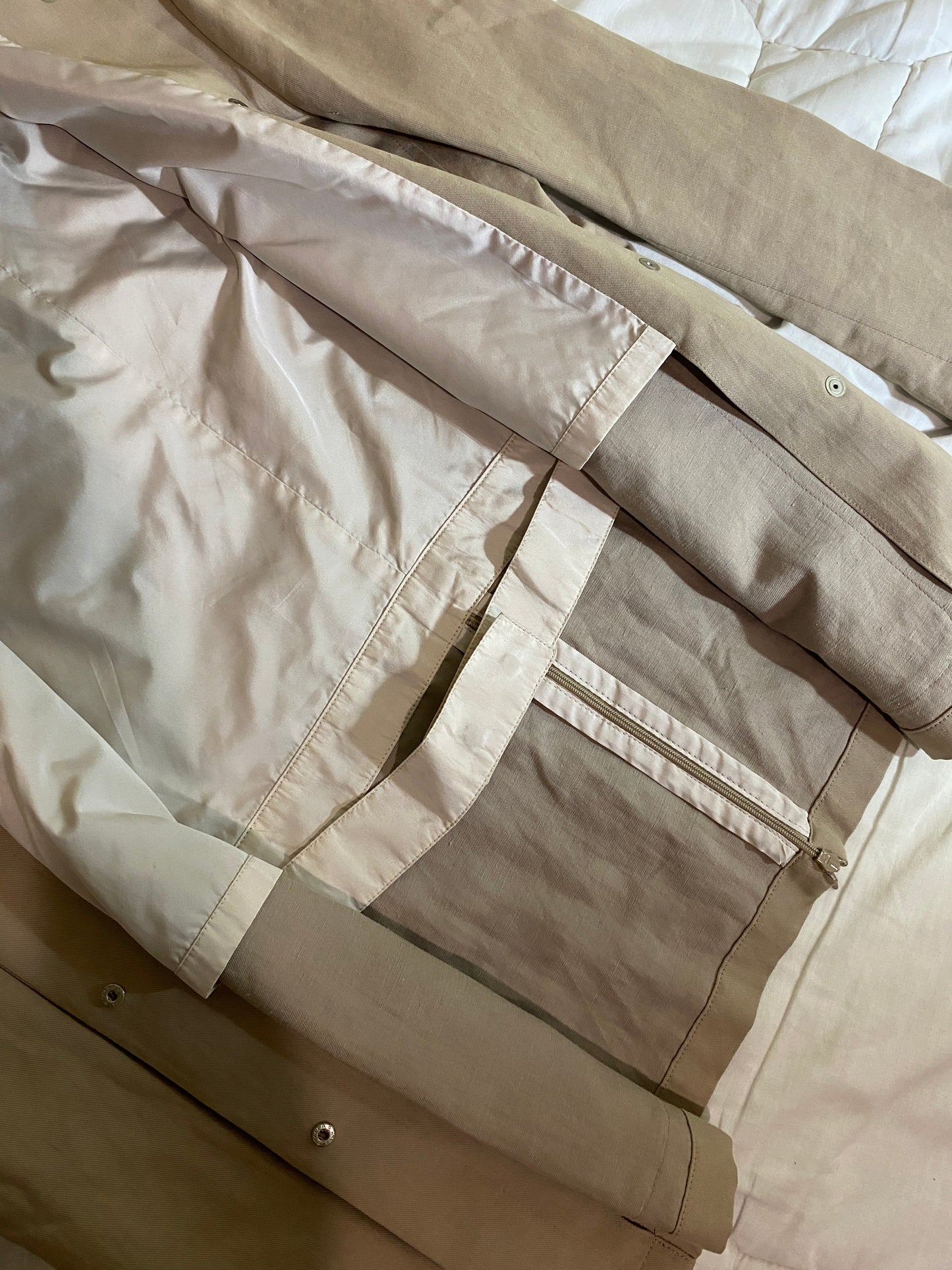 MAX MARA linen round collar jacket (S)