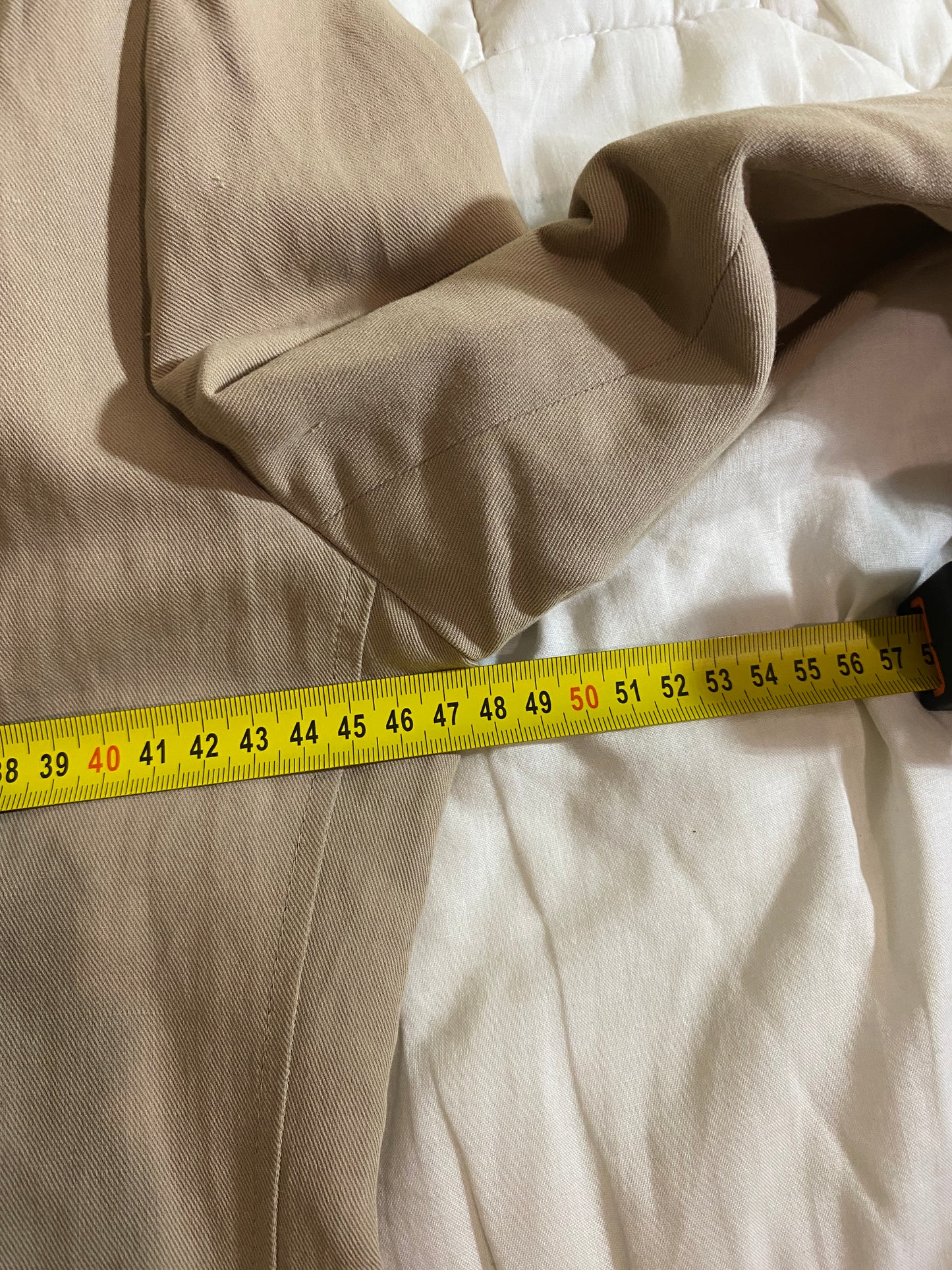 MAX MARA linen round collar jacket (S)