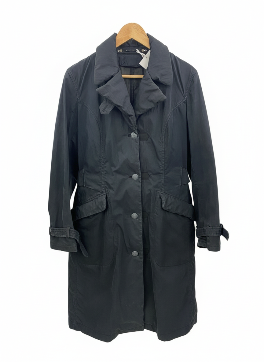 CP COMPANY black trenchcoat (M)