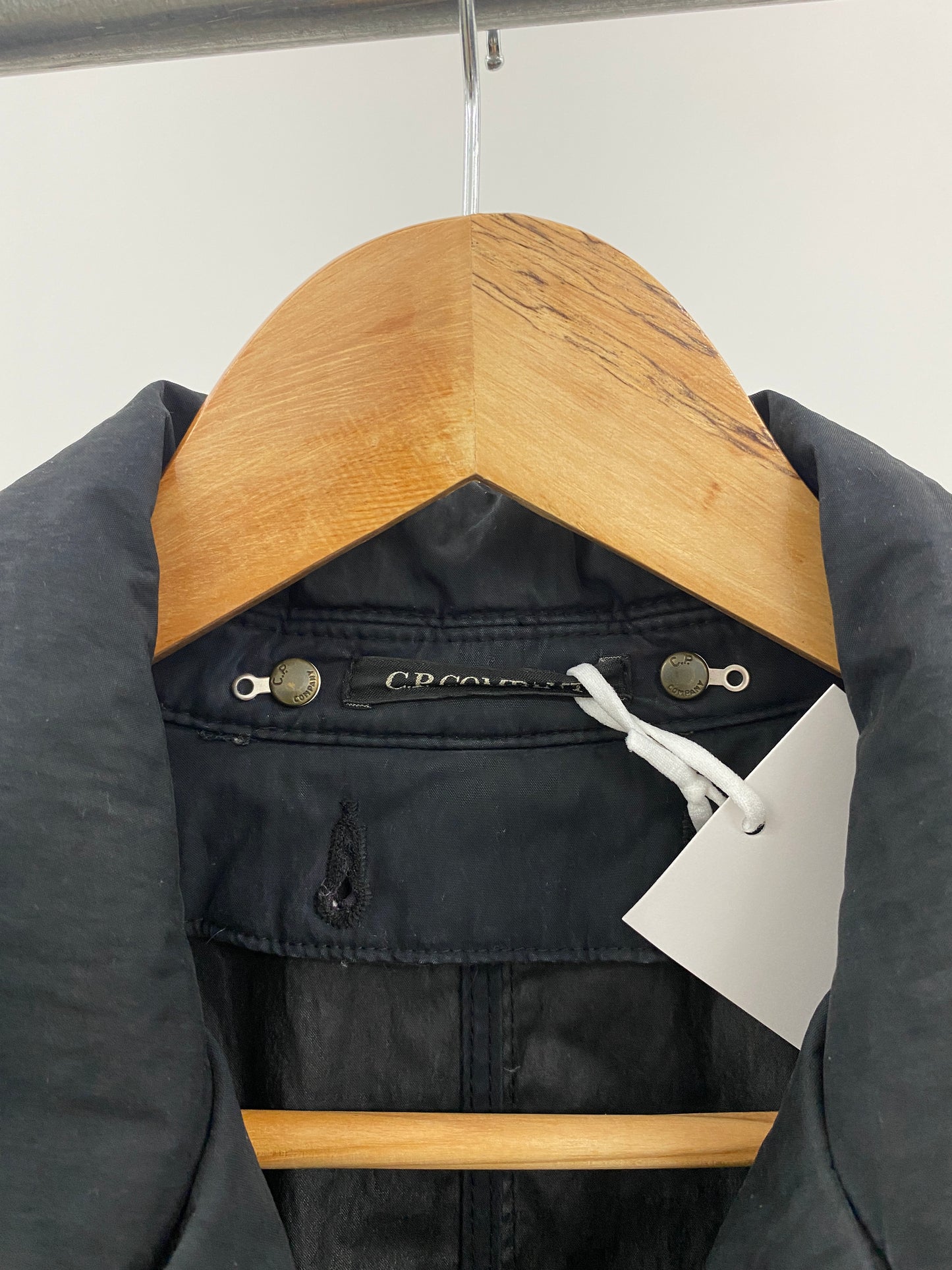 CP COMPANY black trenchcoat (M)
