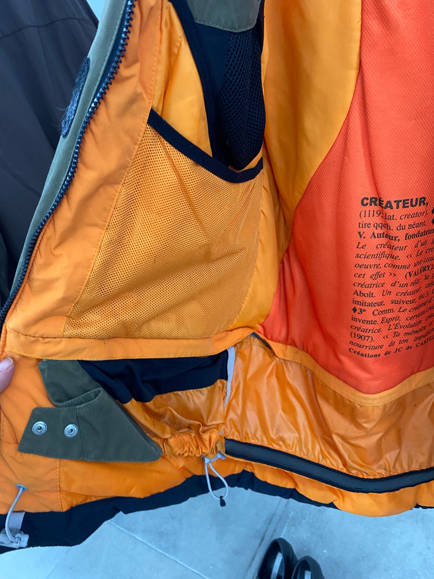 JC DE CASTELBAJAC windbreaker (S/M)