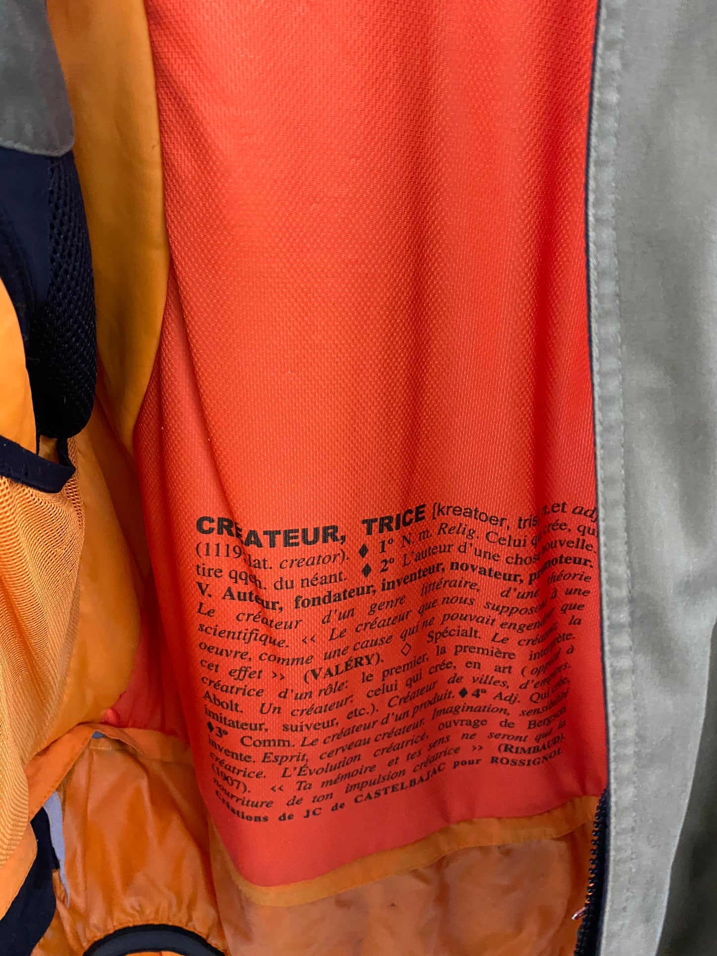 JC DE CASTELBAJAC windbreaker (S/M)