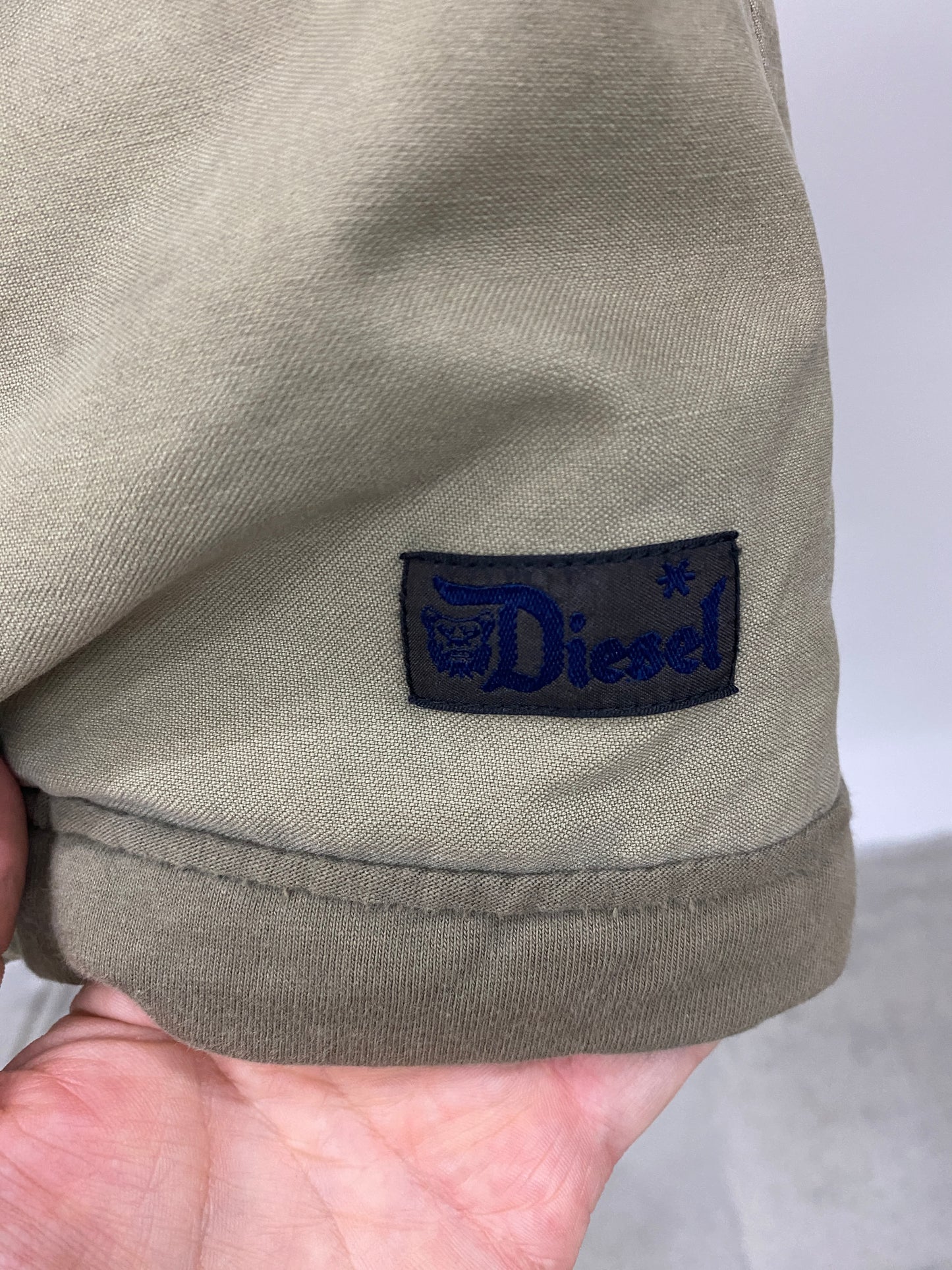 DIESEL 00’s jacket with zipper in hoodie (S/M)