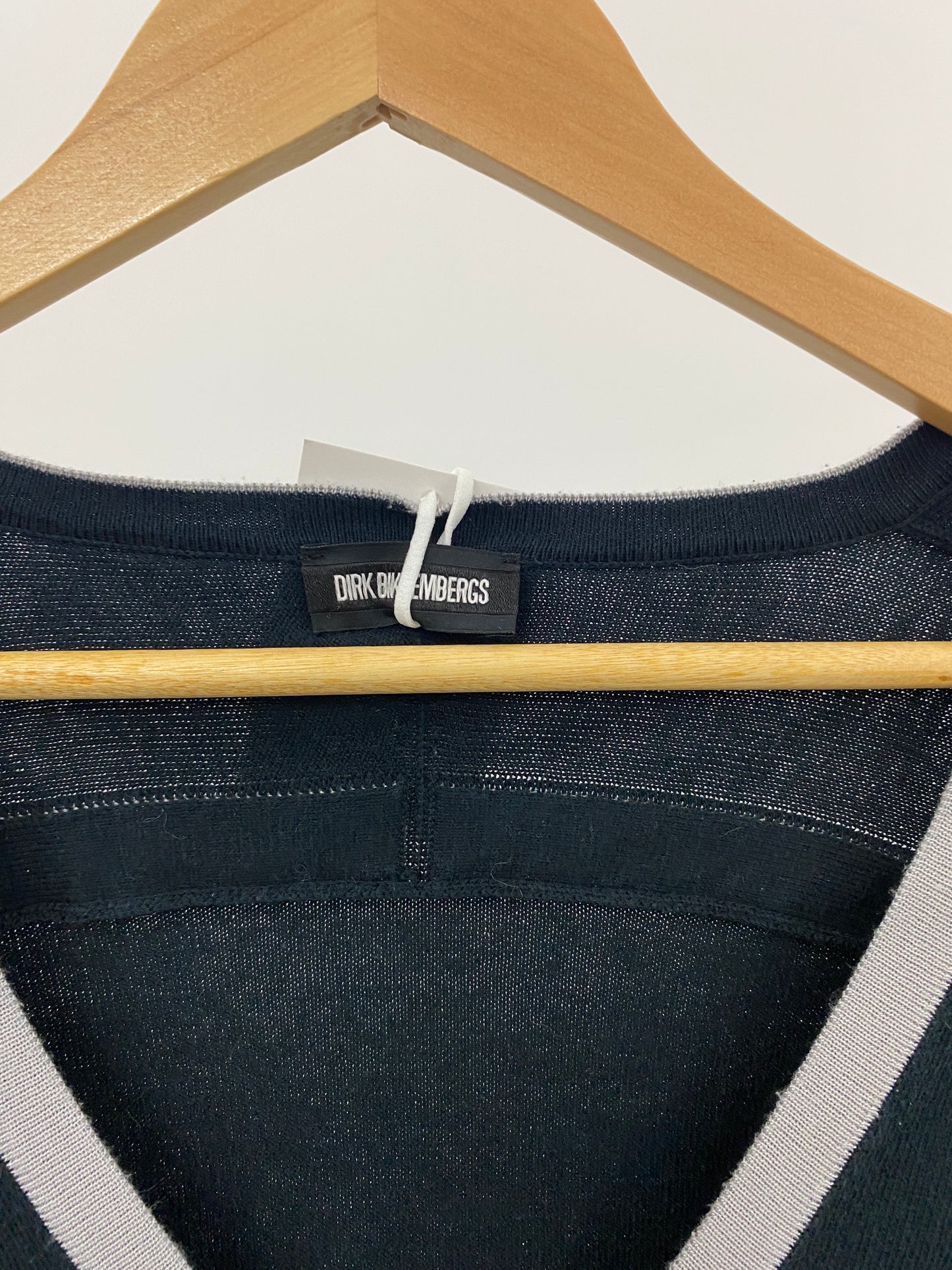 DIRK BIKKEMBERGS zipper cardigan (XS)