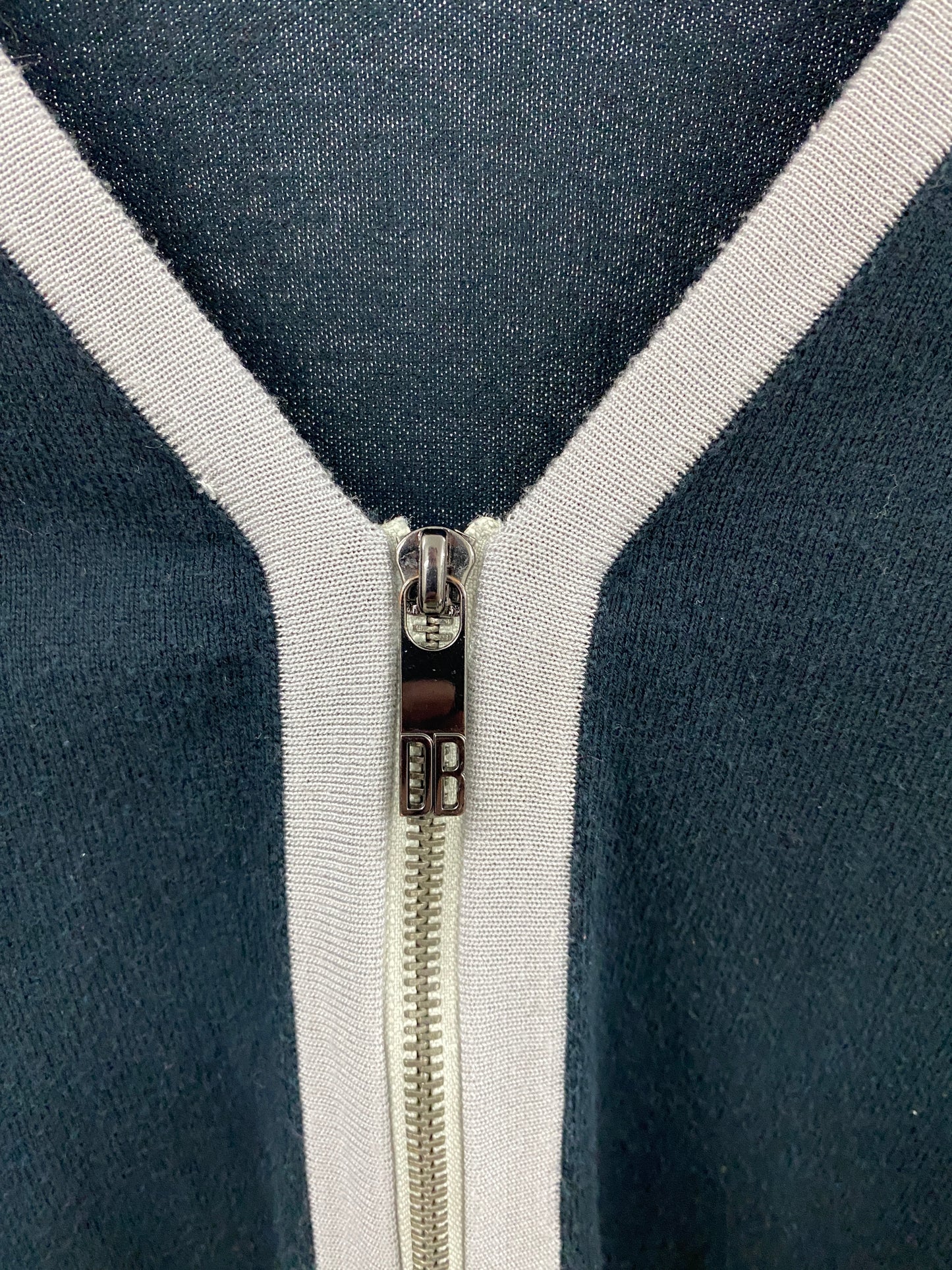 DIRK BIKKEMBERGS zipper cardigan (XS)