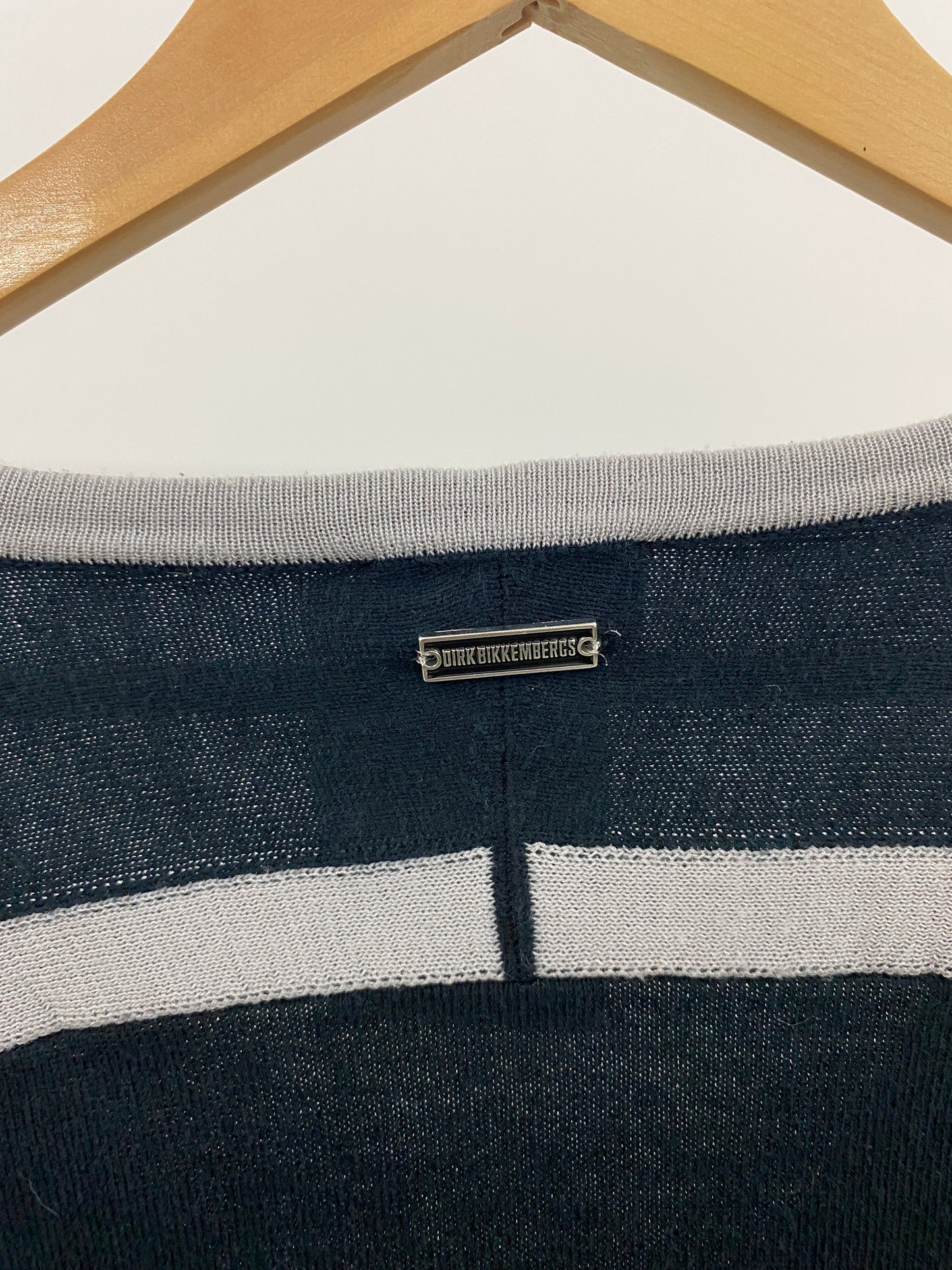DIRK BIKKEMBERGS zipper cardigan (XS)
