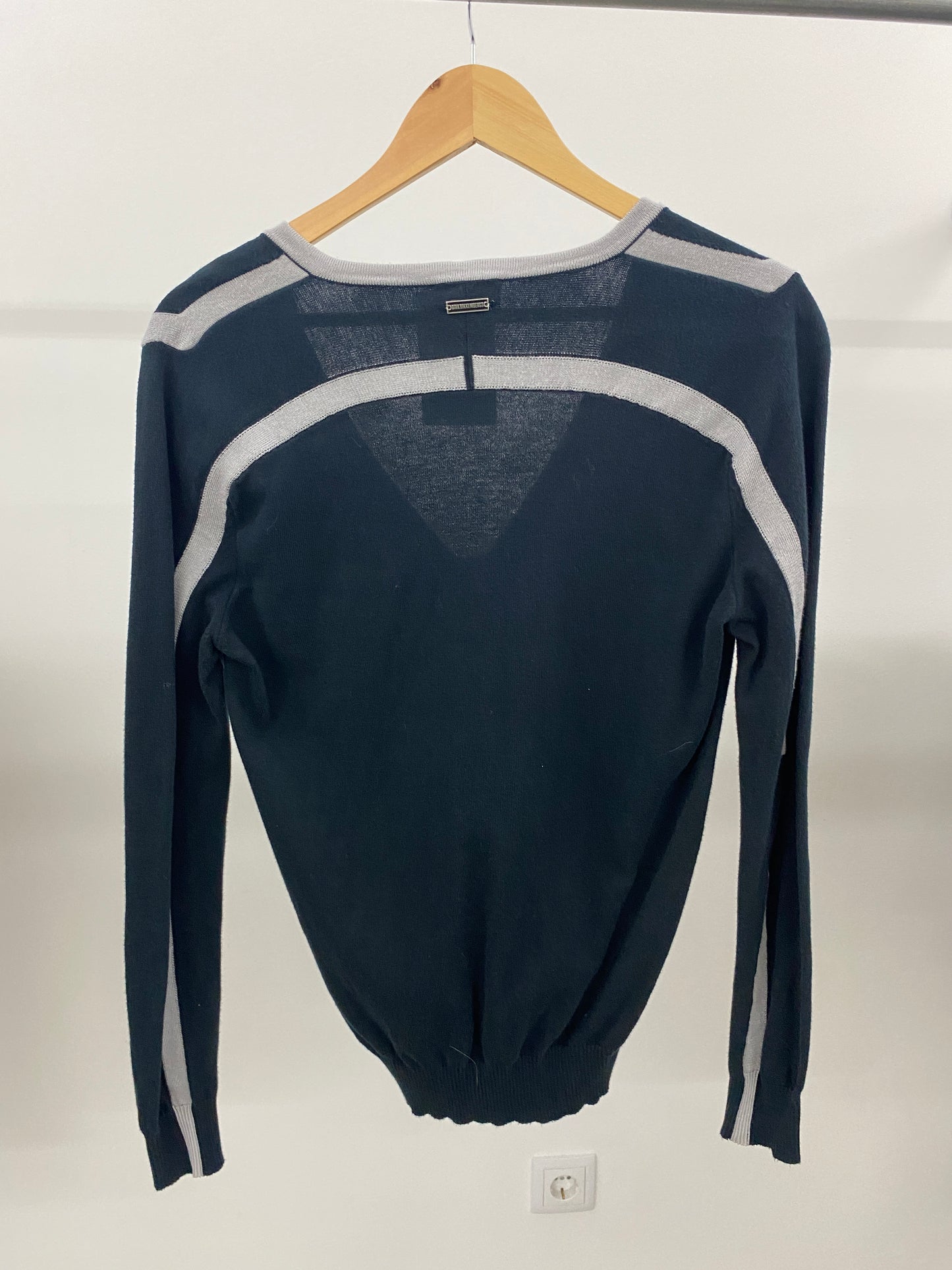 DIRK BIKKEMBERGS zipper cardigan (XS)