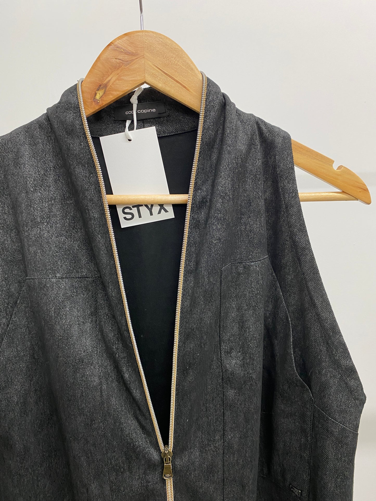 COP COPINE zipper dress (L)