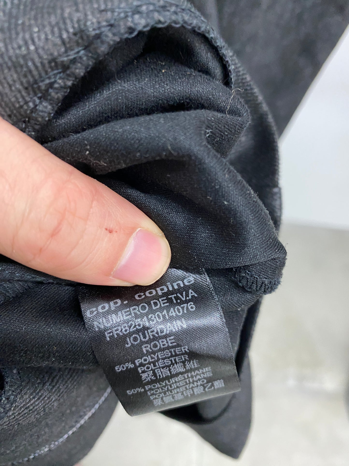 COP COPINE zipper dress (L)